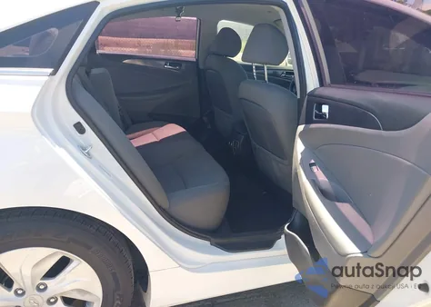 2013 Hyundai Sonata Hybrid z USA, uszkodzony, nr VIN KMHEC4A44DA088438